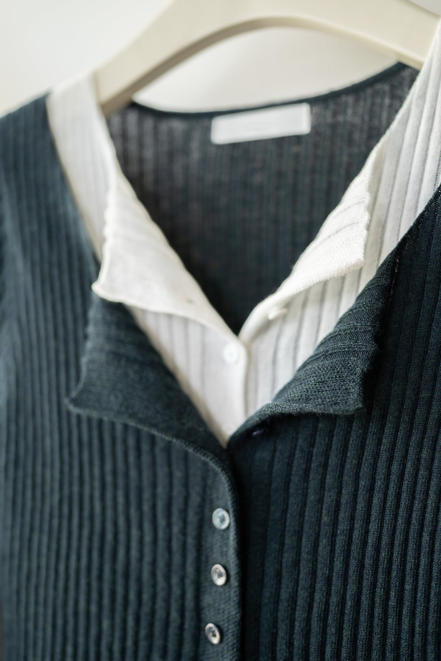 休閑兩着假兩件Cardigan