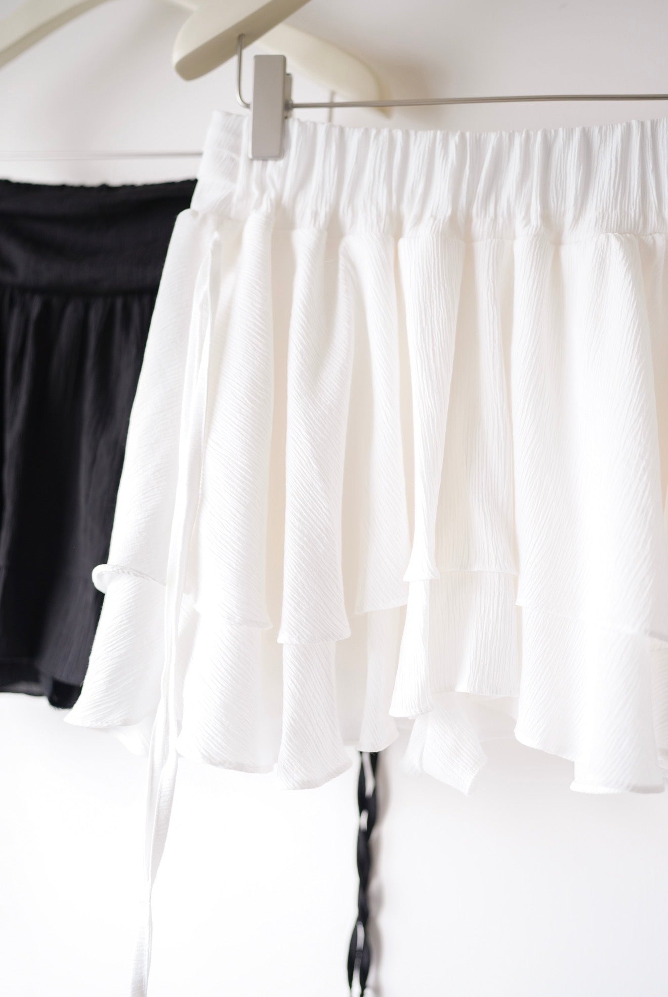 層次感芭蕾風短裙 (內有短褲)