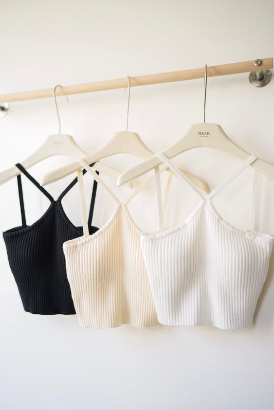 小胸必買✨交叉帶短款BraTop