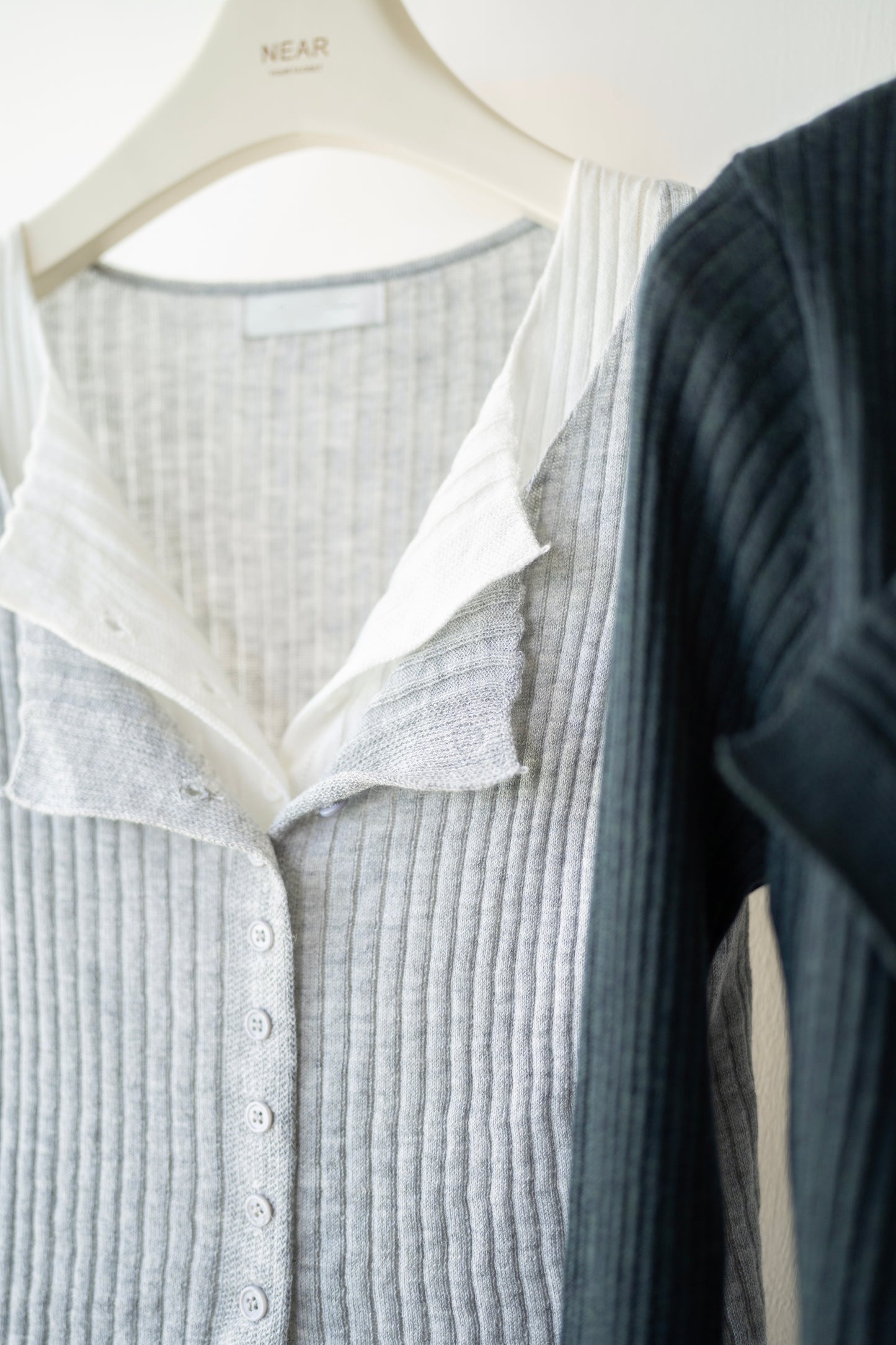 休閑兩着假兩件Cardigan