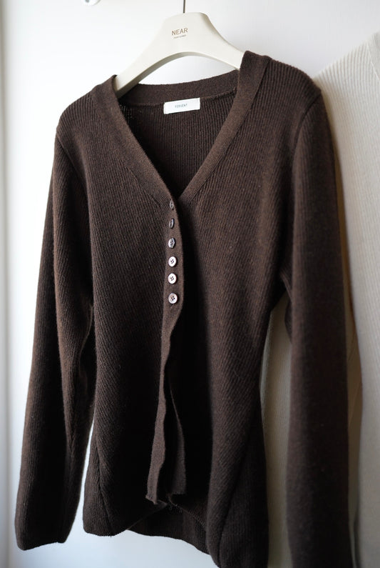 知性美開叉挷腰上衣 (含有羊毛)