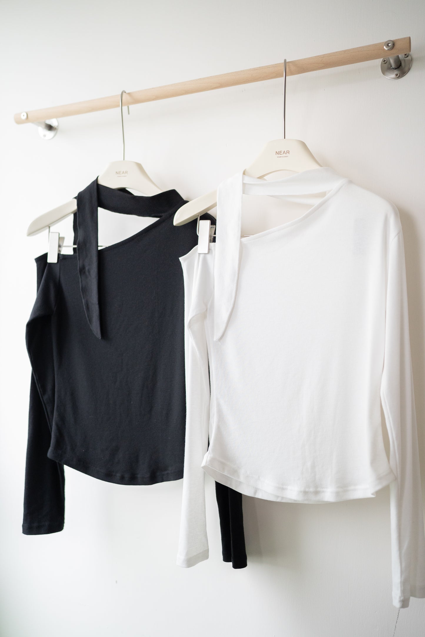 氣質單肩挷頸上衣