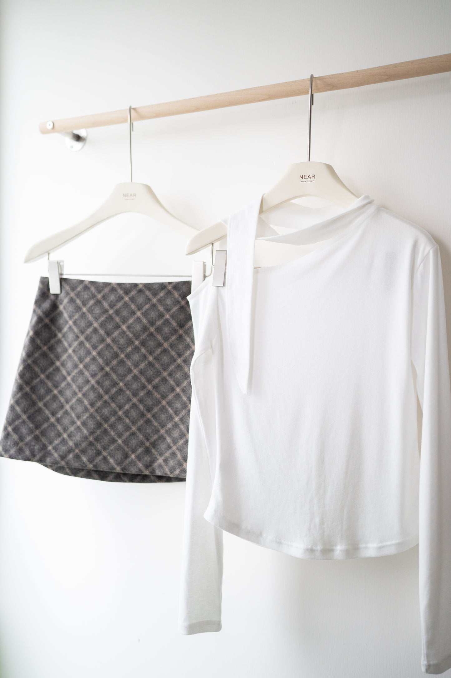 氣質單肩挷頸上衣