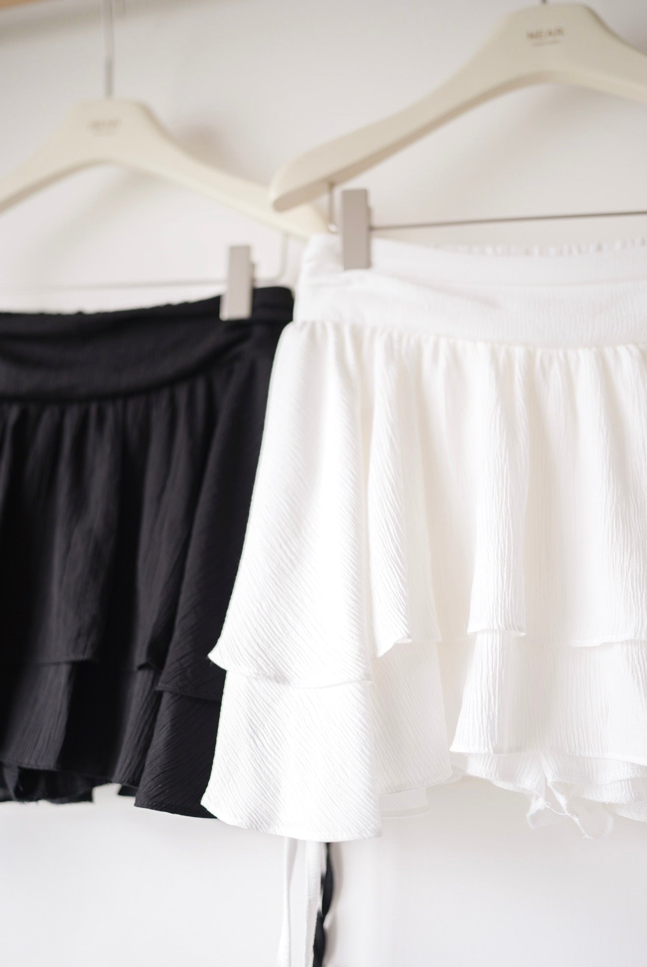 層次感芭蕾風短裙 (內有短褲)